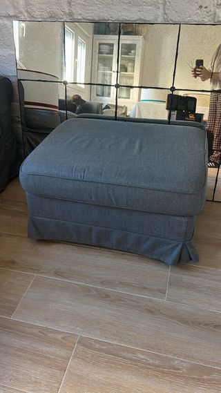 Divano 3 posti + Pouf poggiapiedi IKEA
