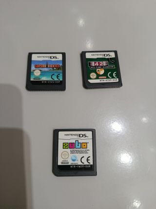 3 Juegos Nintendo DS