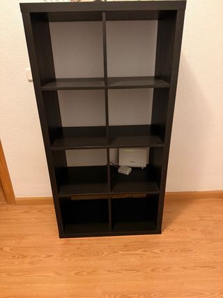 Estantería Kallax Ikea Negra