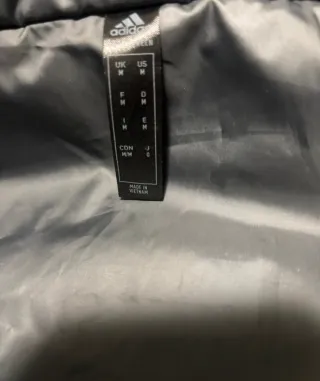 Chaqueta Adidas Gris con Rayas