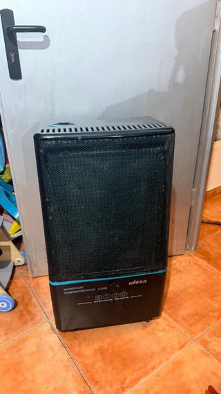 Estufa de gas Ufesa 3000 Platinum Quartz