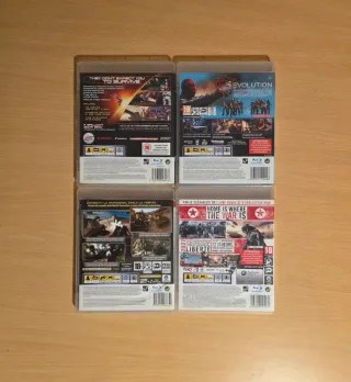 Mass Effect, Brink, Haze e Homefront PS3