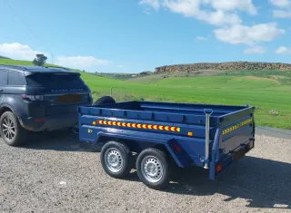 Remolque 2.50m x 1.50m con rampas y freno