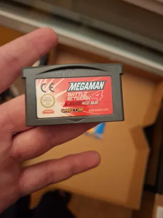 Megaman Battle Network 4 Red Sun GBA