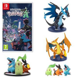 Lote Pokémon Leyendas Z-A y merchan