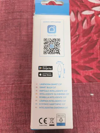 Lampadina Smart ANTELA C37 RGB CCT
