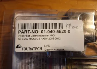 Estribos Pivot Pegz MK4 BMW R 1200 GS/ADV