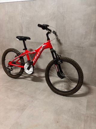 Bicicleta infantil 20 roja