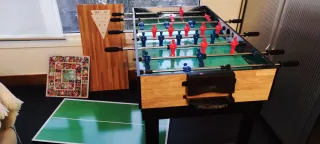 Futbolín, billar y otros juegos de mesa