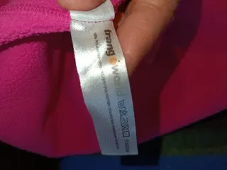 Sudadera Trango word rosa/fucsia