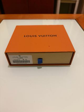 Cartera Louis Vuitton Cuero Marrón Elegante