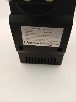 Mini stufa portatile 400W con display