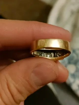 Anillo Oro y Diamantes