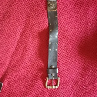 Cinturón, "Le temps des Cerises" Cuero para Mujer.