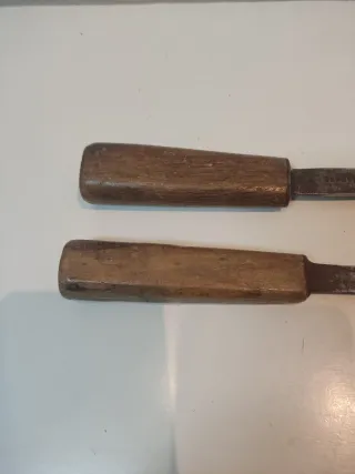 Cinceles Mortaja Antiguos. GOLDENBERG, ACIER FONDU