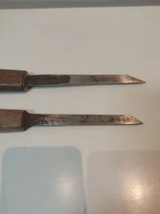 Cinceles Mortaja Antiguos. GOLDENBERG, ACIER FONDU