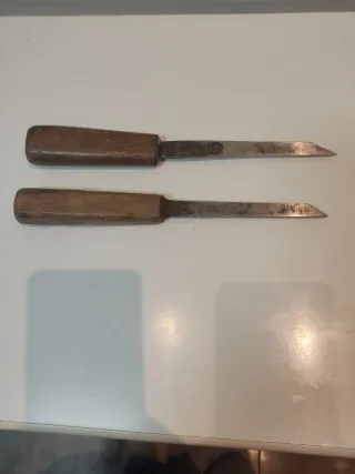 Cinceles Mortaja Antiguos. GOLDENBERG, ACIER FONDU