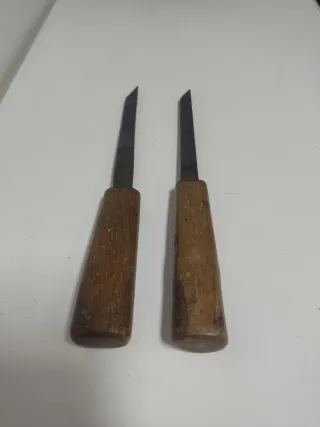 Cinceles Mortaja Antiguos. GOLDENBERG, ACIER FONDU