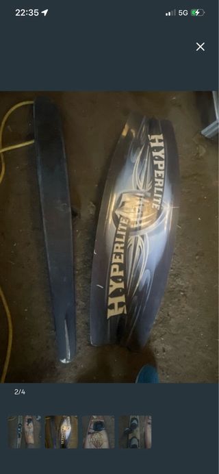 Tabla de Wakeboard Hyperlite 140