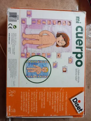 Puzzle Mi Cuerpo Educativo Diset
