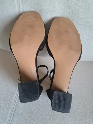 Sandalias negras talla 37