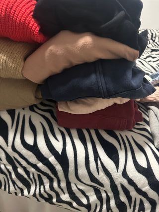 Lote Ropa Variada 5 jerseys  4 sudaderas 2 rebeca