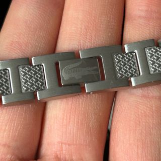 Pulsera Lacoste Plata