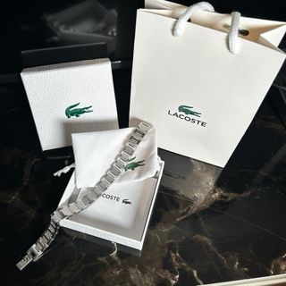 Pulsera Lacoste Plata