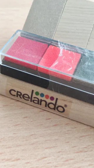 Sellos de madera con tinta