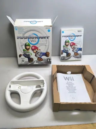Mario Kart Wii + Volante Wii