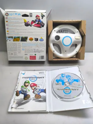 Mario Kart Wii + Volante Wii