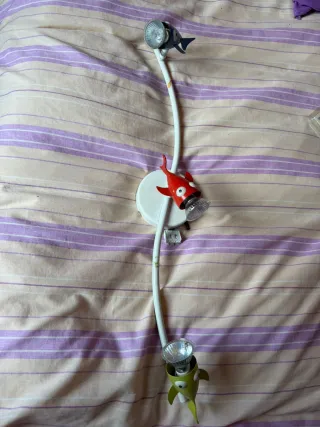 Lámpara infantil peces azul y verde