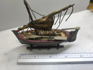 Lote 7 Barcos Madera Maquetas