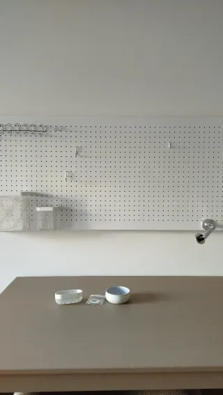 Panel perforado para herramientas + accesorios ✅