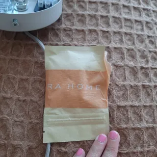 Lámpara colgante Zara Home gris metal