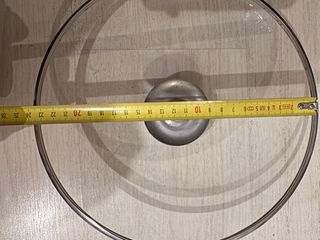 Tapa de sartén de cristal y metal marca valira