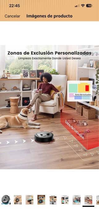 Lefant M330 Pro Robot Aspirador y Fregasuelos