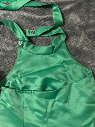 Traje Flamenca Niña Verde