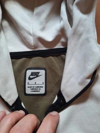 Felpa Nike Tech Beige/Verde