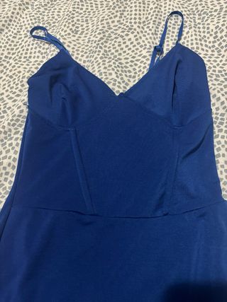 Vestido azul elegante