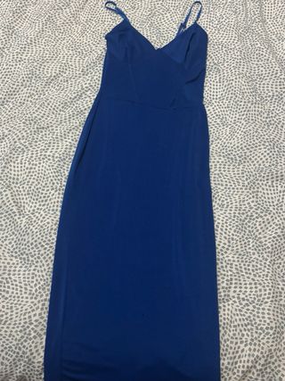 Vestido azul elegante
