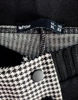 Pantalón Lefties pata de gallo Talla XL