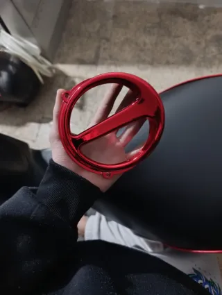 Copertura ventola raffreddamento rossa