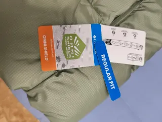 Chaqueta Columbia Talla S Plumas negro/Verde