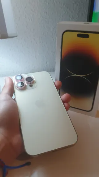 iPhone 14 Pro Max Dorado 128GB✅