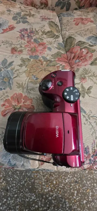 Samsung WB110 fotocamera digitale rossa