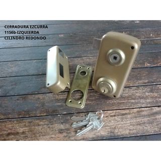 Cerradura Ezcurra 1156B-60 Izquierda VINTAGE ANTIG