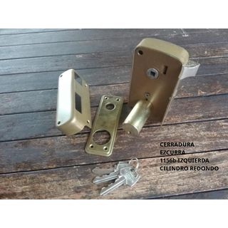 Cerradura Ezcurra 1156B-60 Izquierda VINTAGE ANTIG