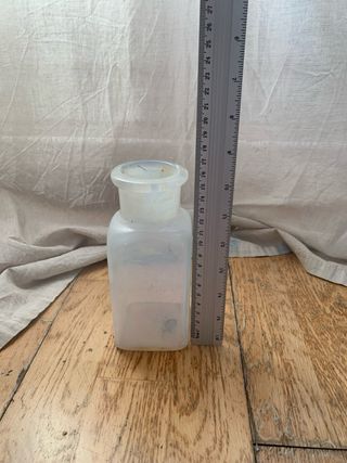 Jarrón Cerámica Azul y Multicolor