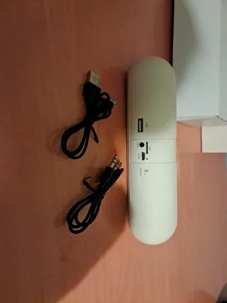 Altavoz Portátil f Blanco